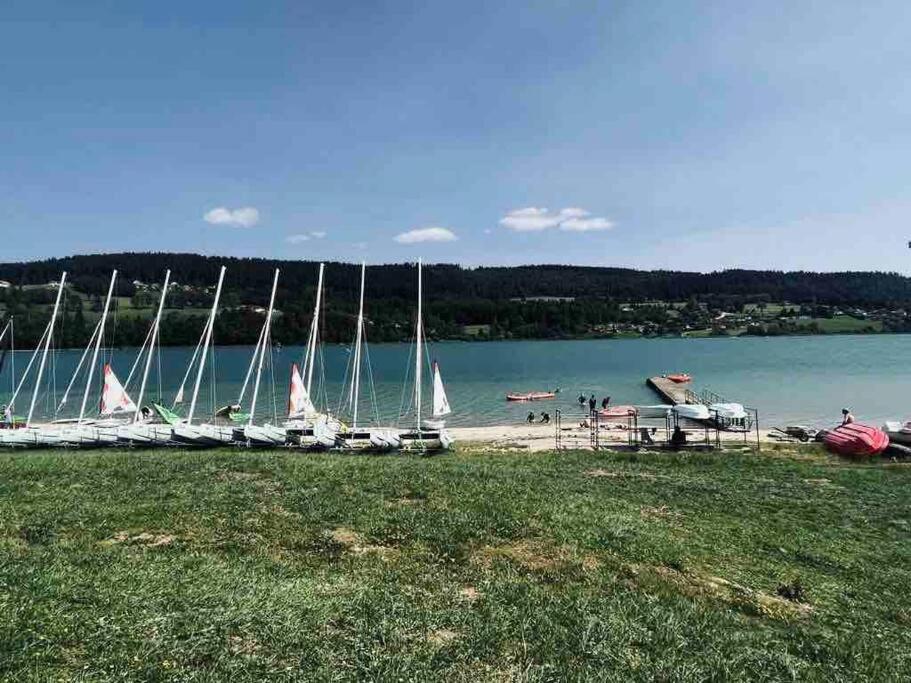 La Parenthese Vue Lac Les Grangettes Exterior photo