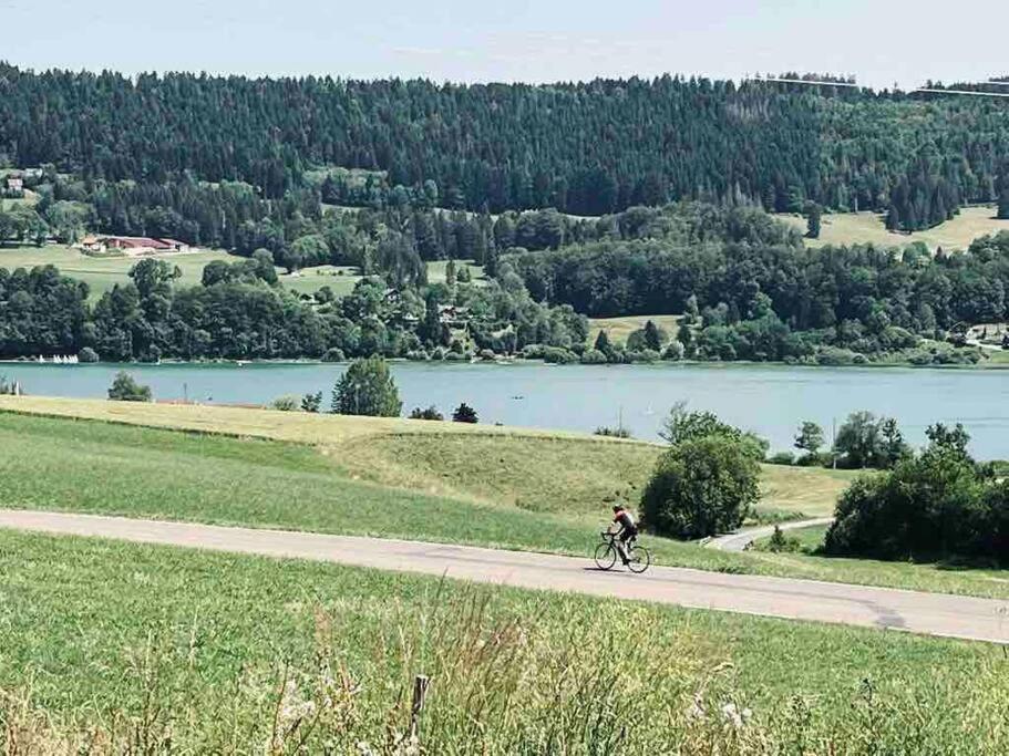 La Parenthese Vue Lac Les Grangettes Exterior photo