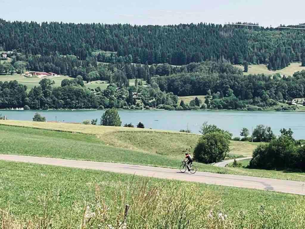 La Parenthese Vue Lac Les Grangettes Exterior photo