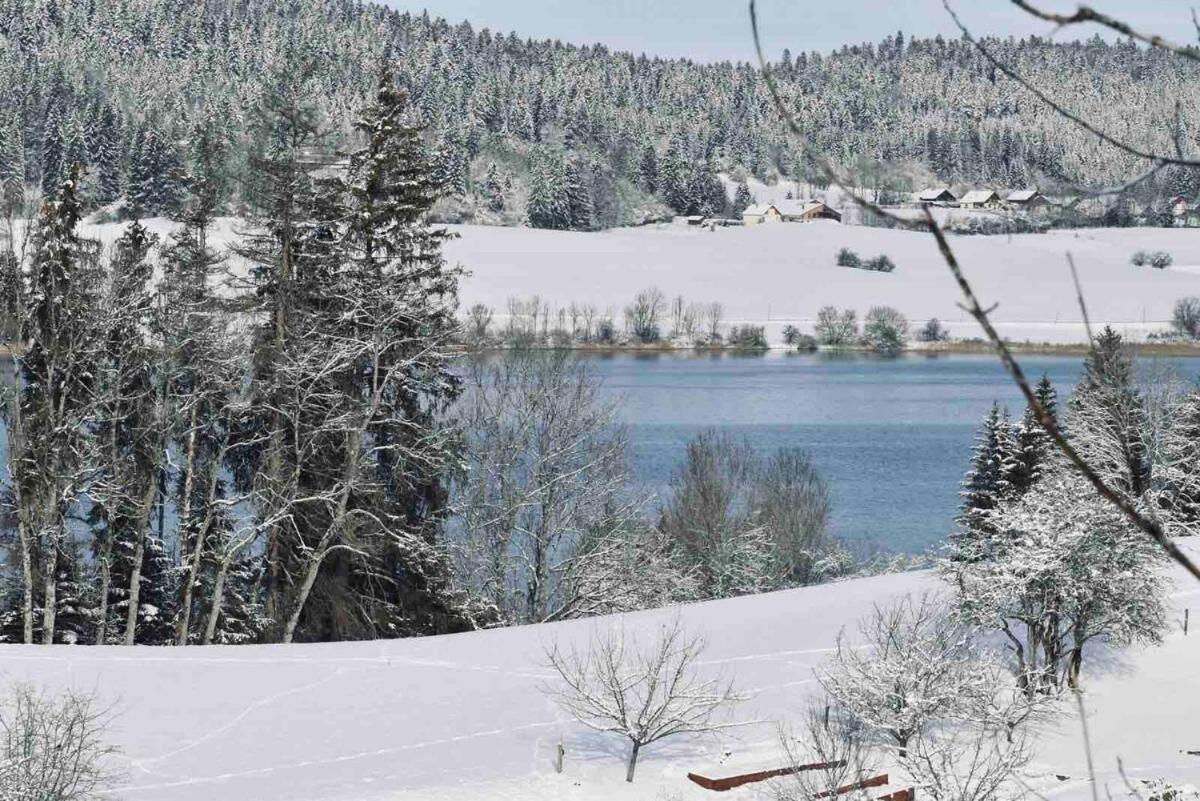 La Parenthese Vue Lac Les Grangettes Exterior photo